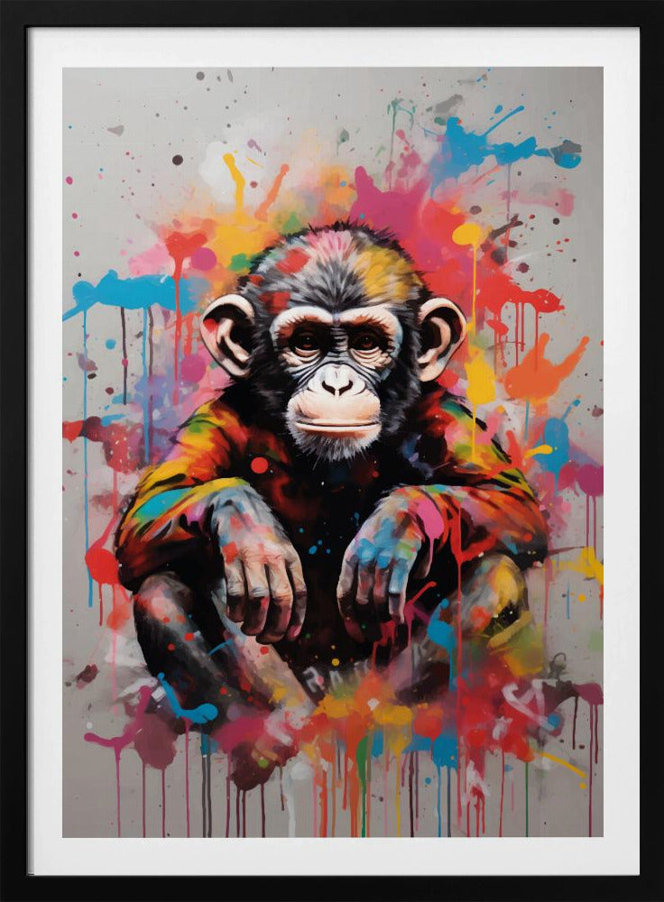 Monkey Pop Art | Poster