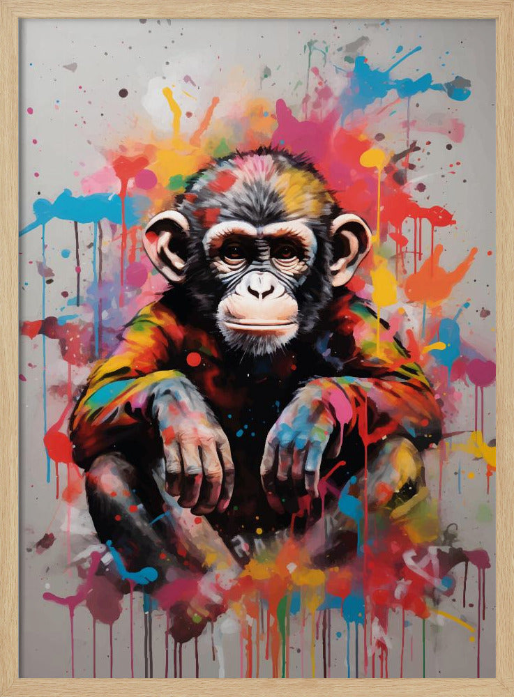 Monkey Pop Art | Poster