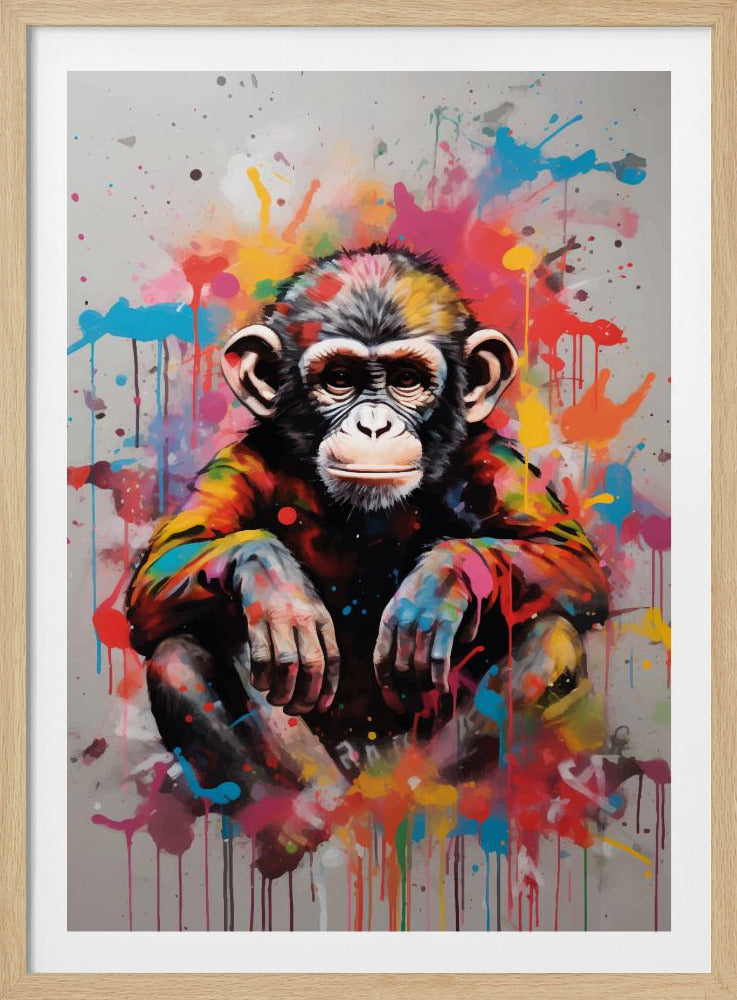 Monkey Pop Art | Poster
