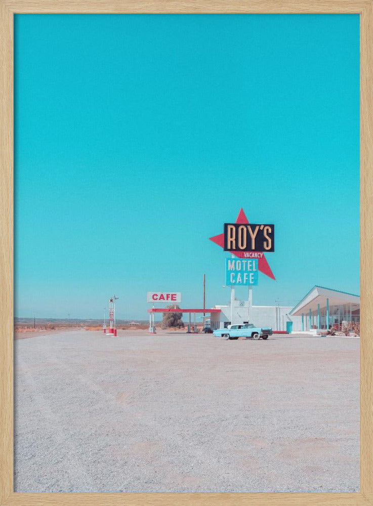 Roy's Motel Cafe Vintage Bord | Poster