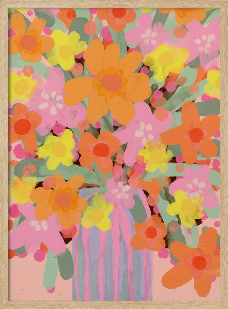 Levendige bloesems | Poster