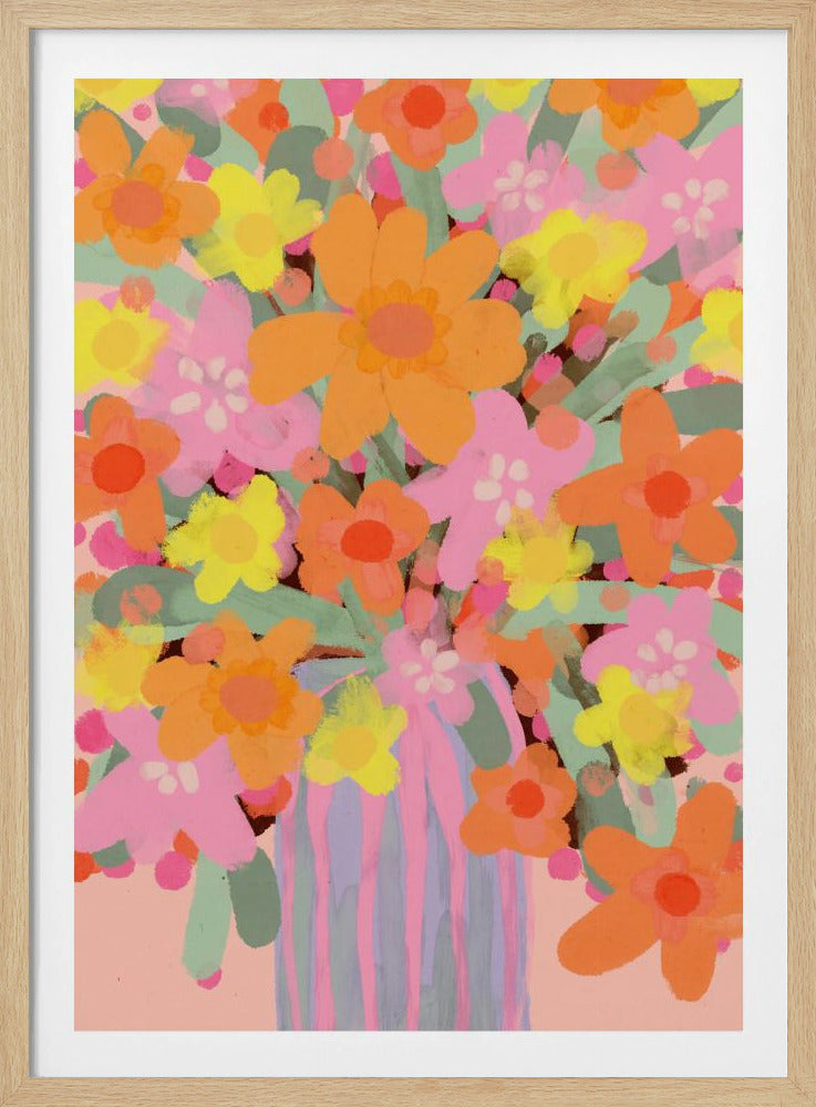 Levendige bloesems | Poster