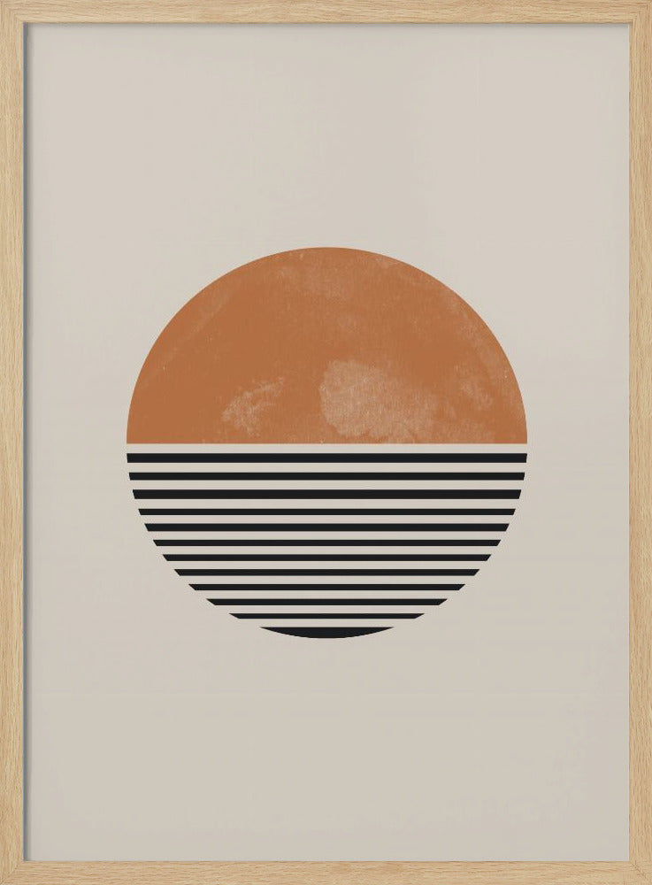 Striped Horizon | Poster