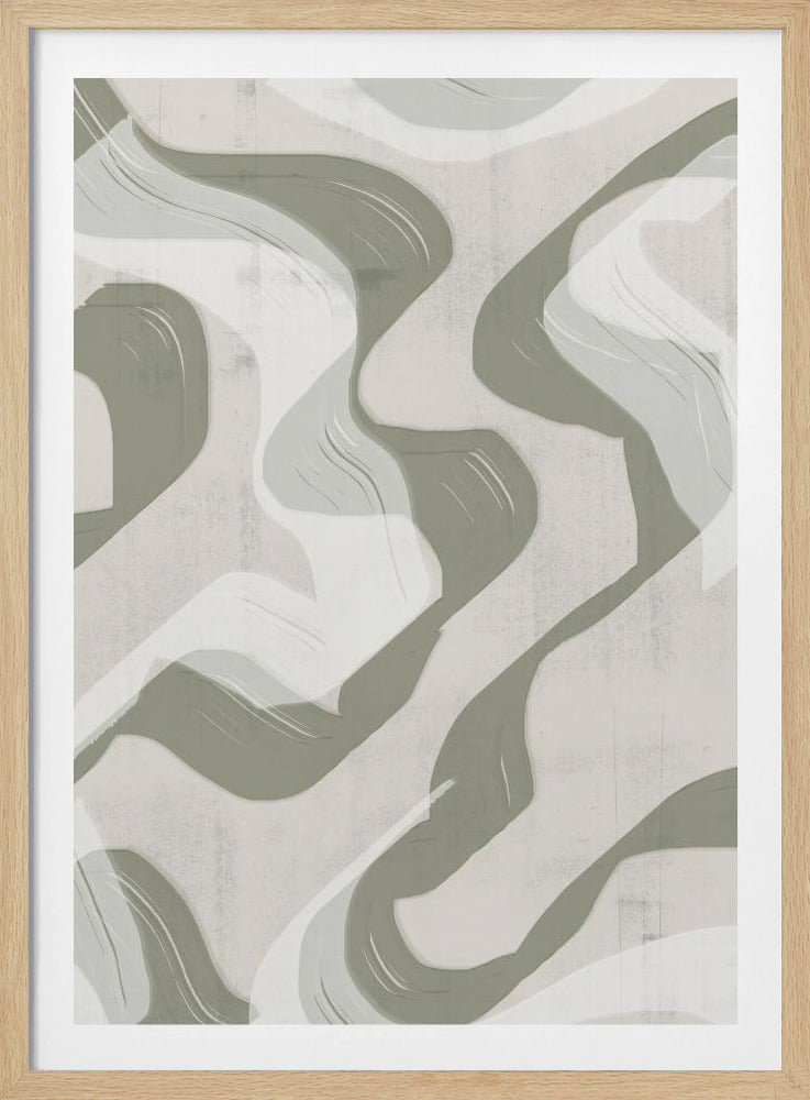 Flowing Earth Patterns | Poster