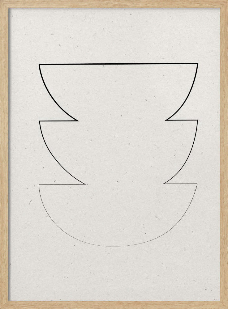 Stacked Simplicity | Poster