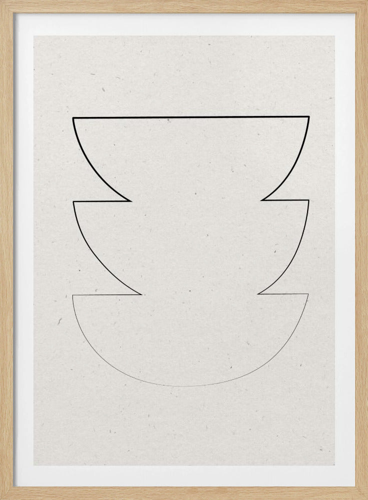 Stacked Simplicity | Poster