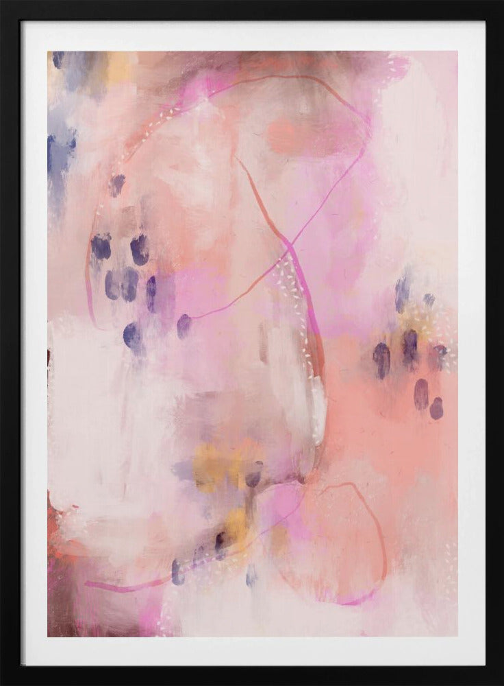 Pastel Fluisteringen | Poster