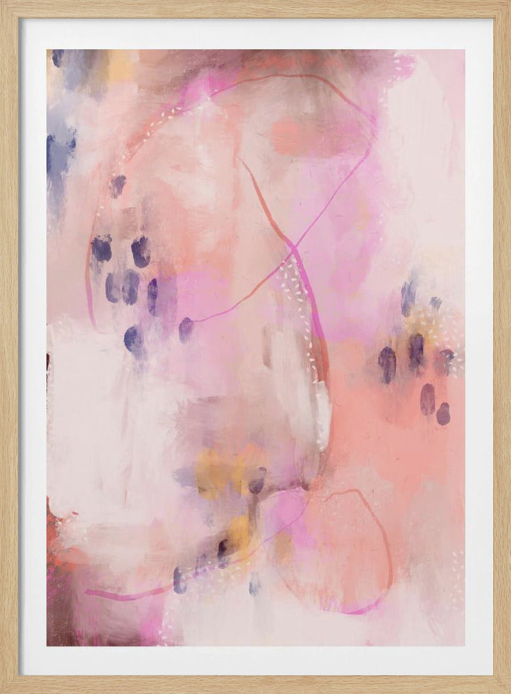 Pastel Fluisteringen | Poster