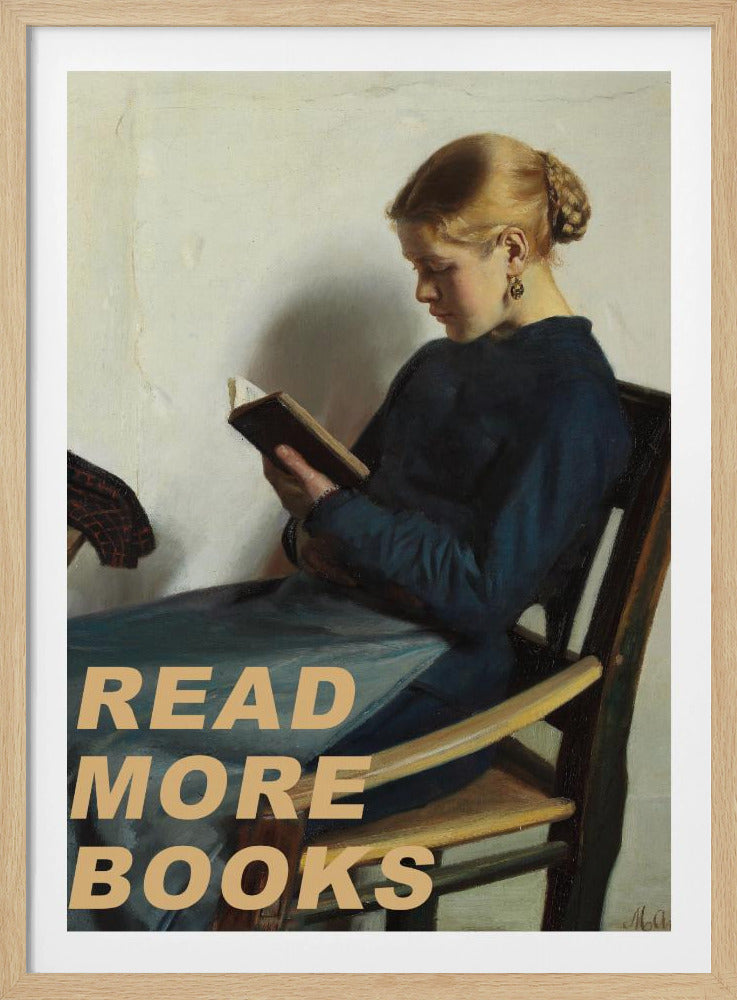 Lees meer boeken | Poster