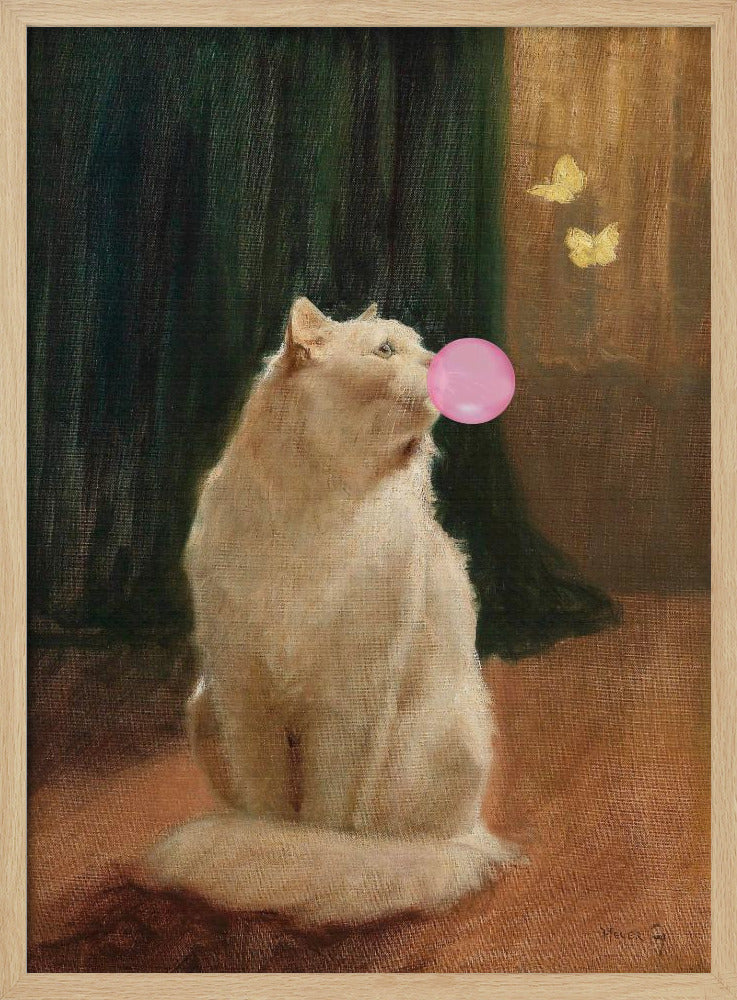 Bubble Gum en Kat | Poster
