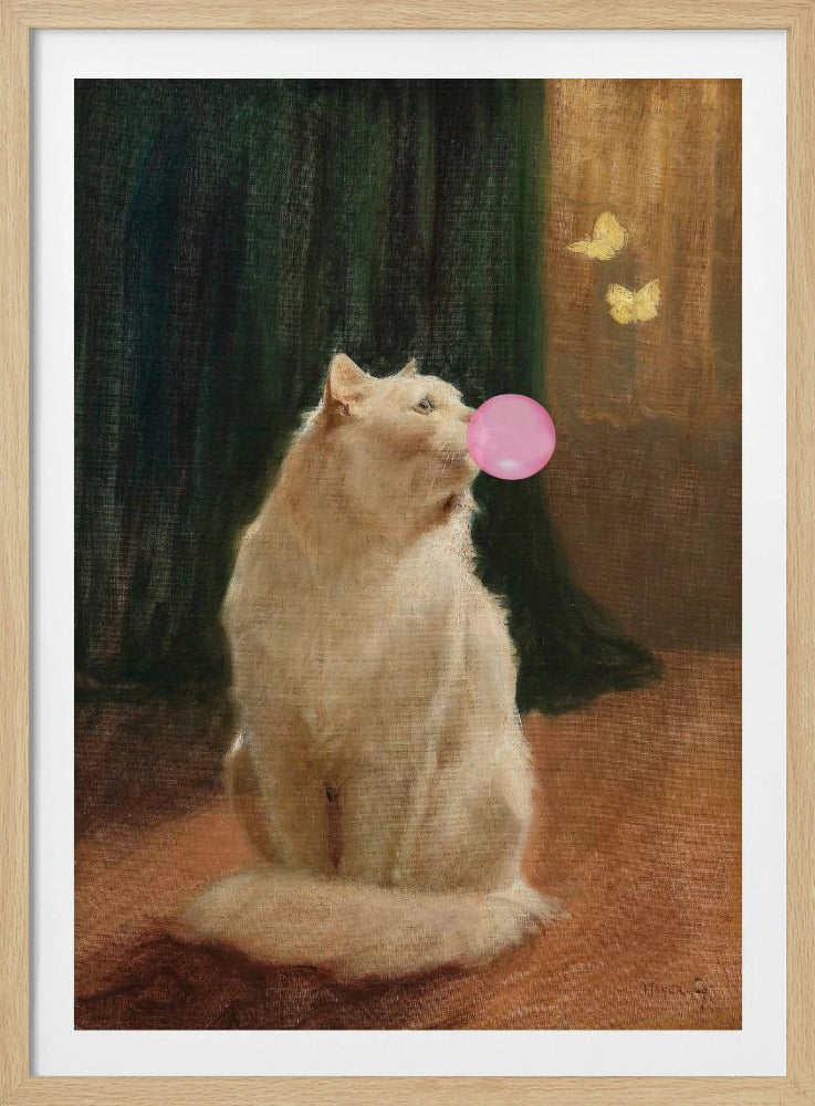 Bubble Gum en Kat | Poster