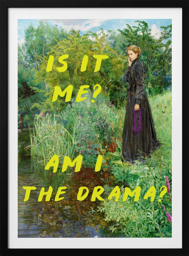 Ben ik het? Ben ik het drama? | Poster