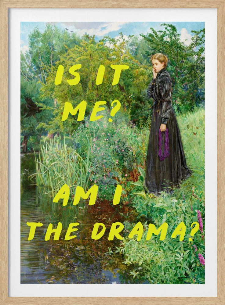 Ben ik het? Ben ik het drama? | Poster