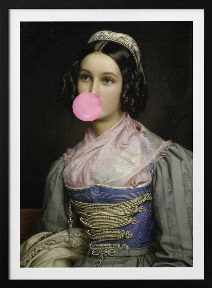 Bubble Gum Portret | Poster