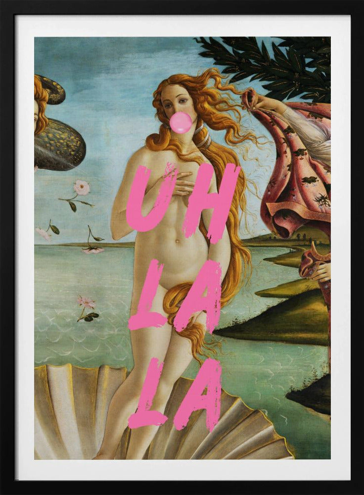 De geboorte van Venus door Sandro Botticelli / Uh La La | Poster