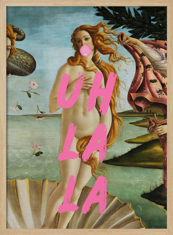 De geboorte van Venus door Sandro Botticelli / Uh La La | Poster