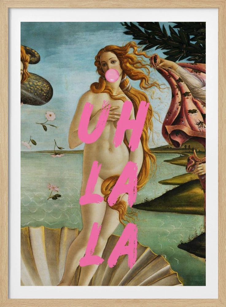 De geboorte van Venus door Sandro Botticelli / Uh La La | Poster