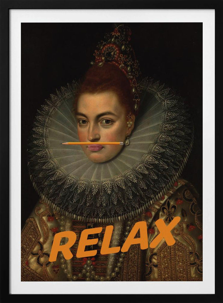 Ontspannende, veranderde olieverfschilderij | Poster