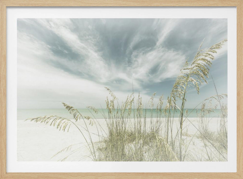 Hemelse rust op het strand | Poster