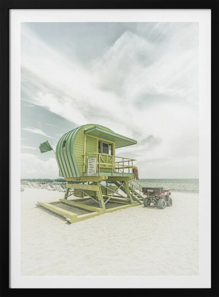 Vintage Florida Flair op Miami Beach | Poster