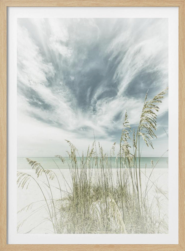 Rust op het strand | Poster