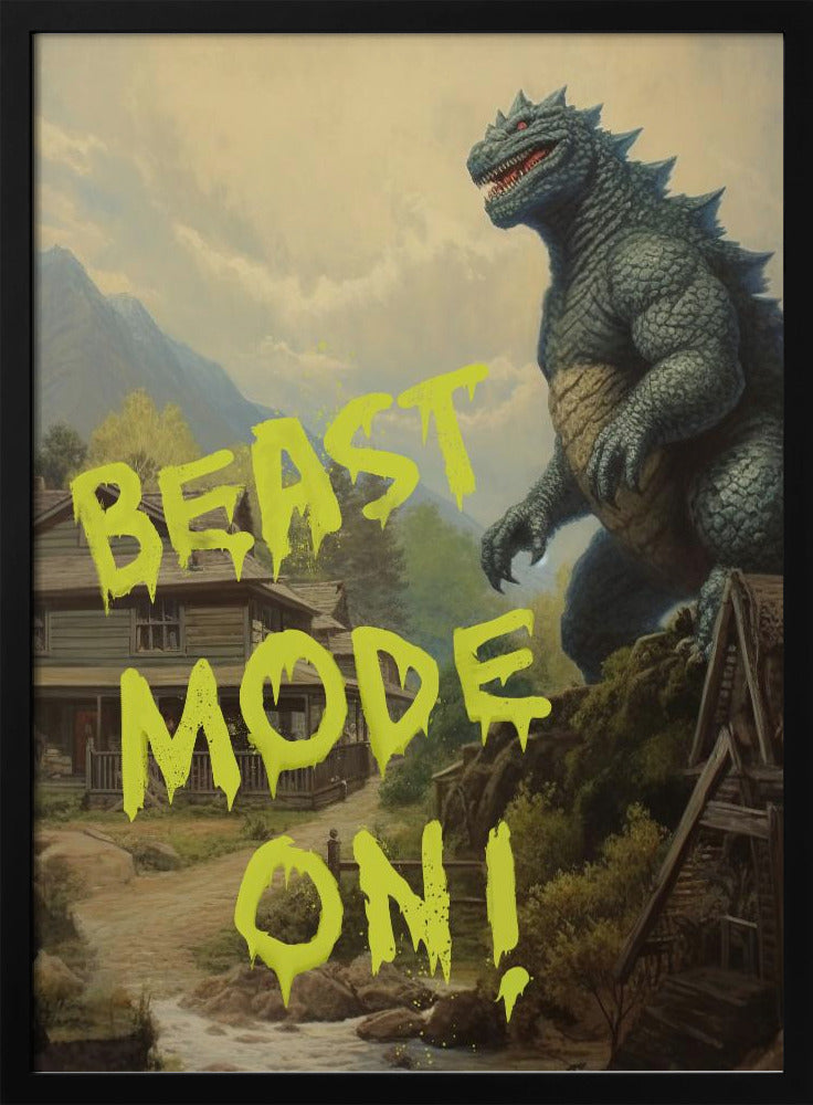 Beestmodus aan | Poster