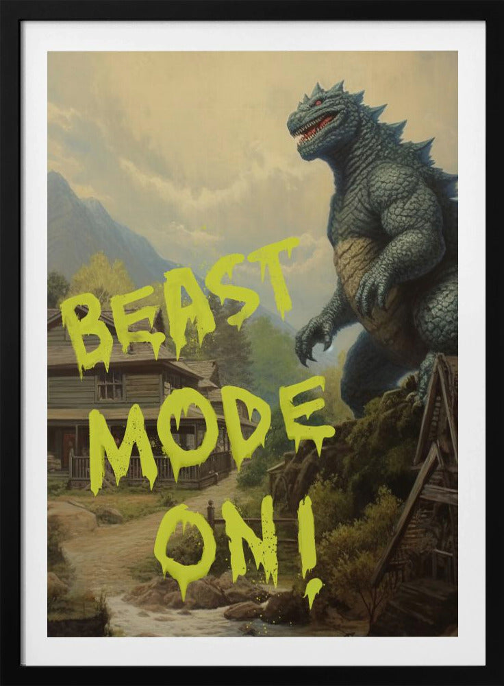Beestmodus aan | Poster