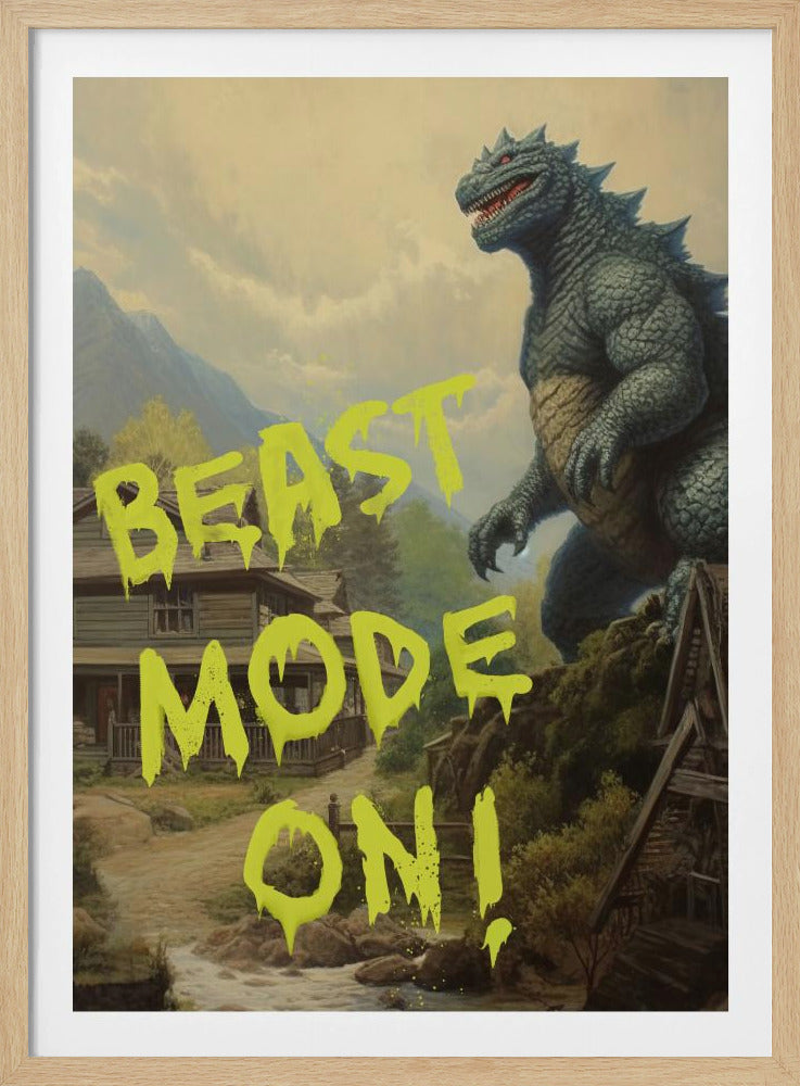 Beestmodus aan | Poster