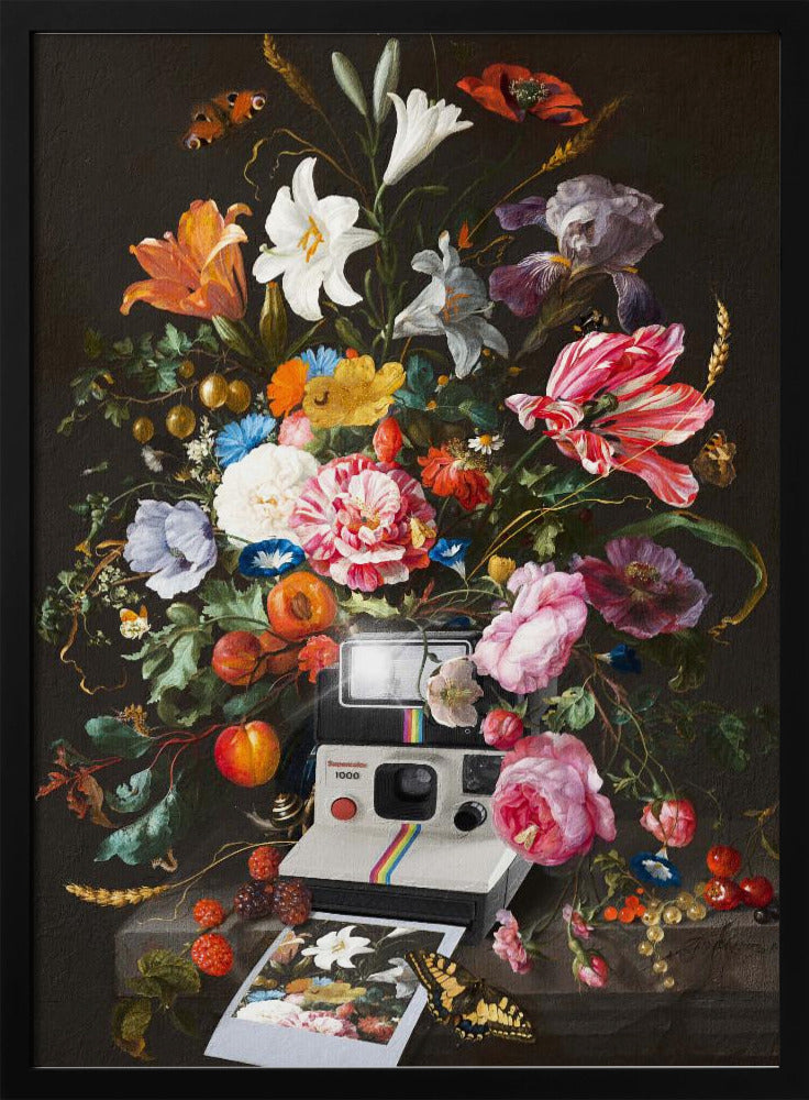 Bloemen Instant Foto | Poster