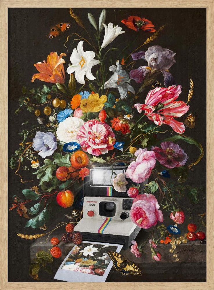 Bloemen Instant Foto | Poster