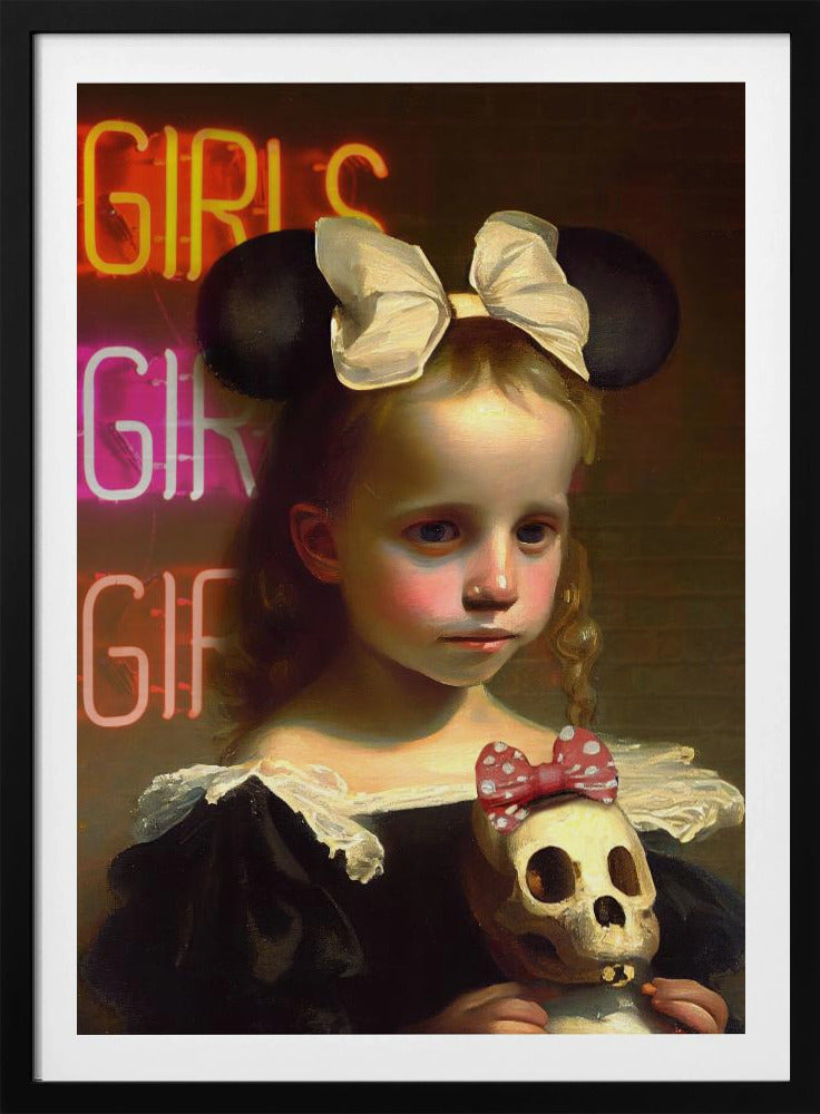Meisjes willen gewoon plezier hebben | Poster