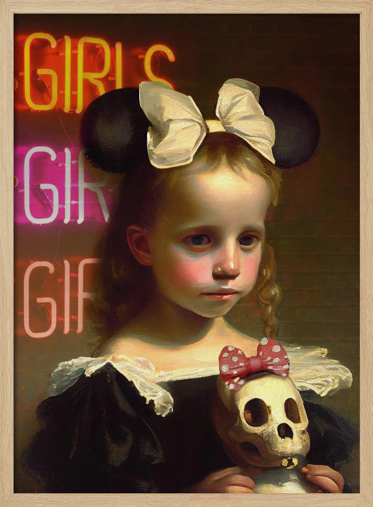 Meisjes willen gewoon plezier hebben | Poster