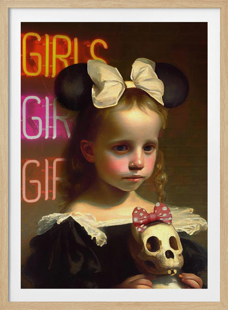 Meisjes willen gewoon plezier hebben | Poster