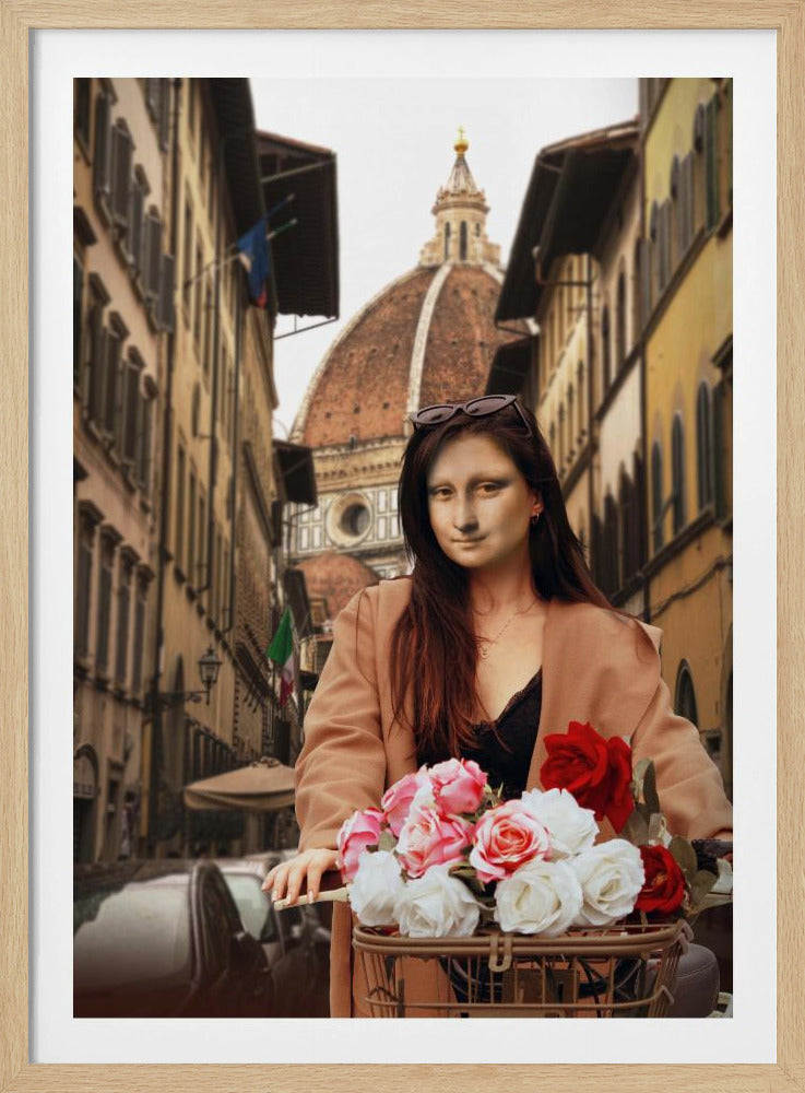 Mona op Florence | Poster