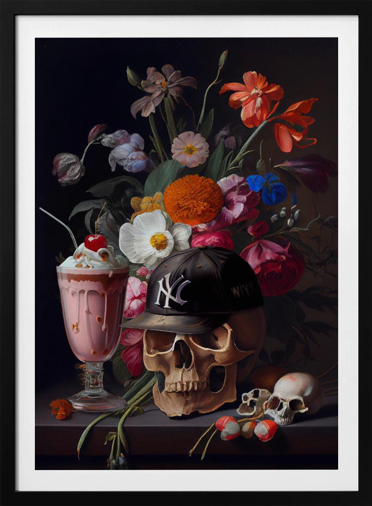 Schedelstilleven | Poster