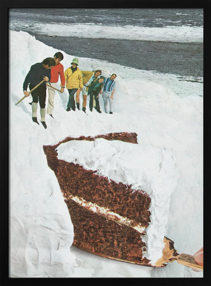 Gletsjerkalftaart - Dessert Sneeuwberg | Poster
