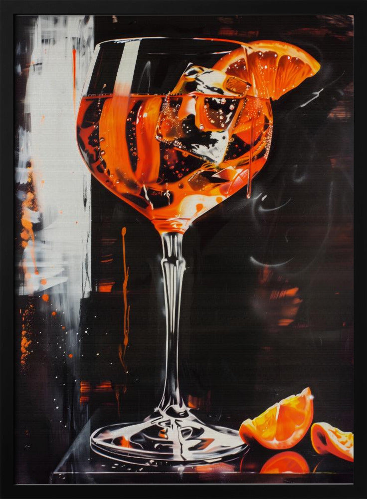 Aperol Spritz Donkere Editie | Poster