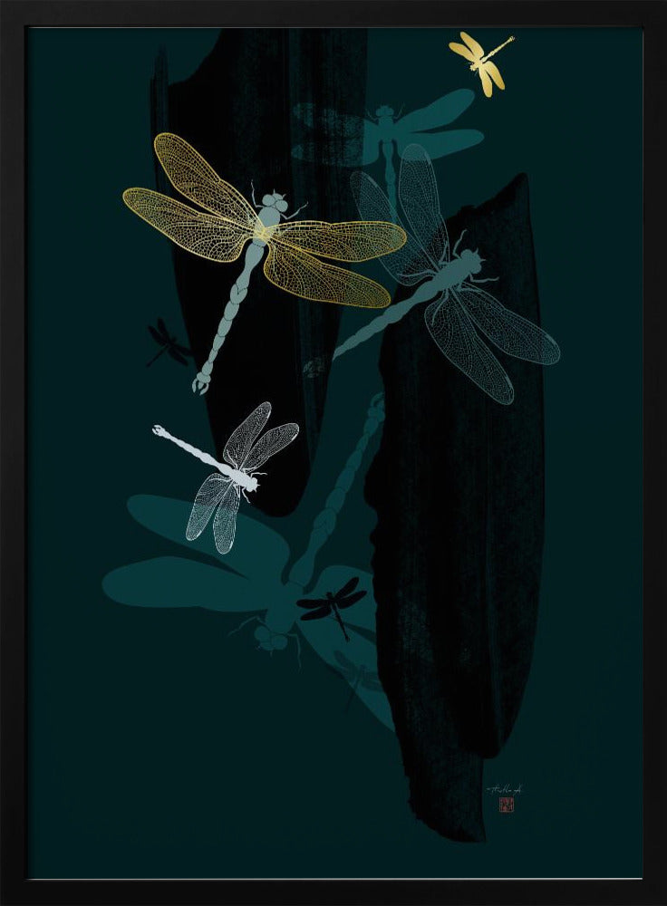 Middernachtlibellen | Poster