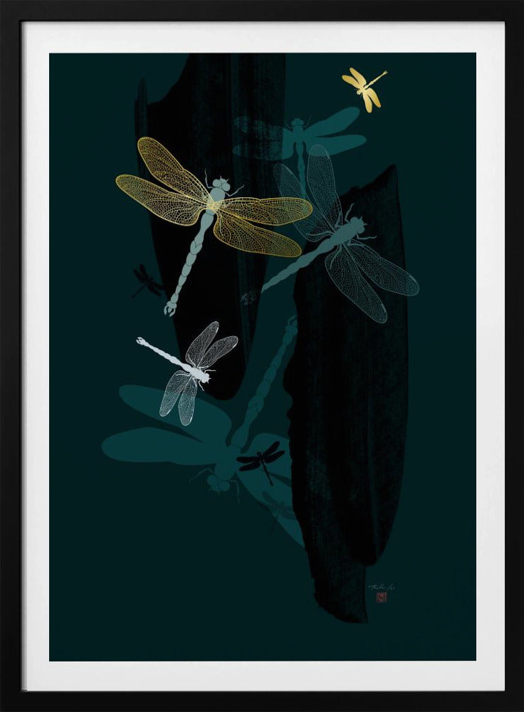 Middernachtlibellen | Poster