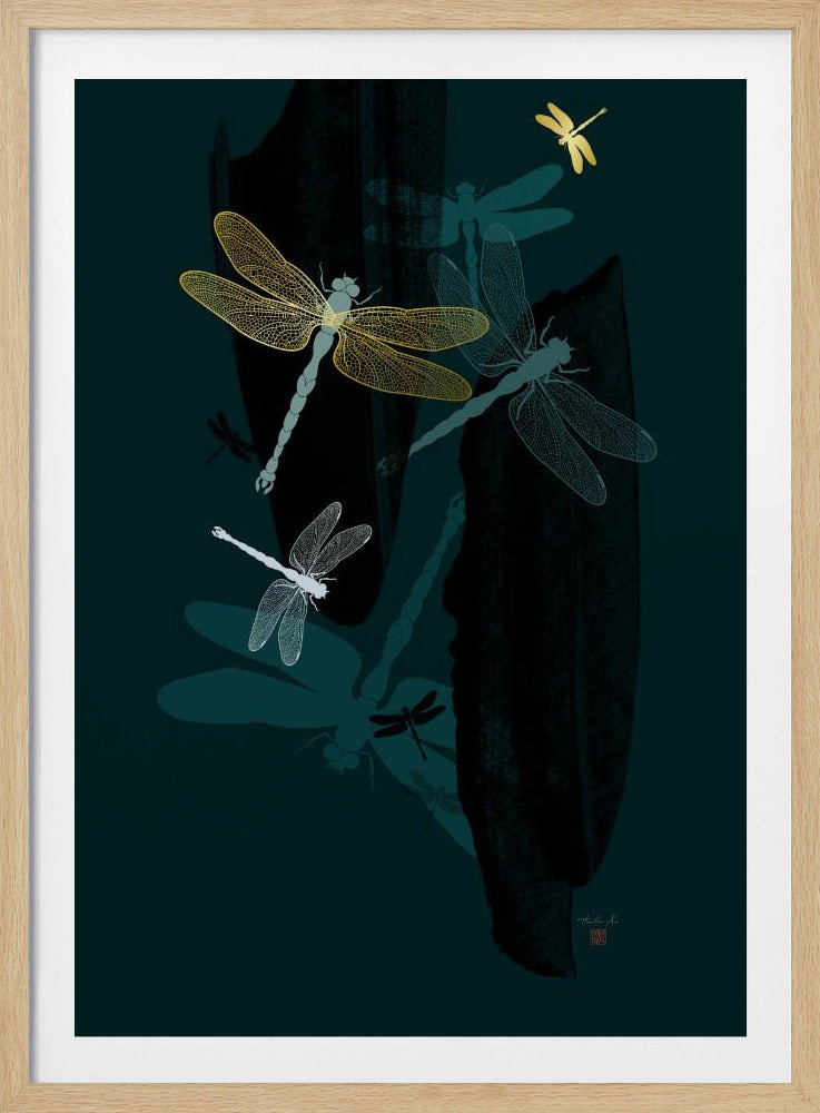 Middernachtlibellen | Poster