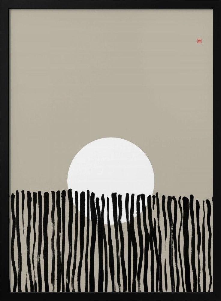 Verborgen Maan Nr. 6 | Achter het Hek | Poster