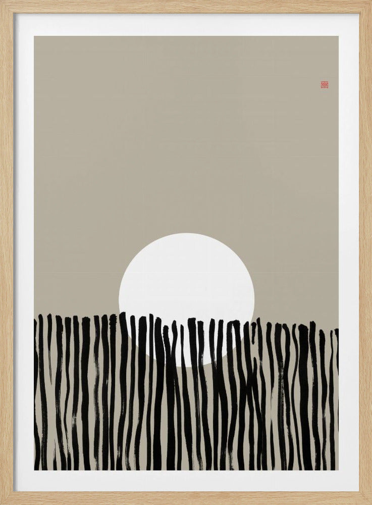 Verborgen Maan Nr. 6 | Achter het Hek | Poster