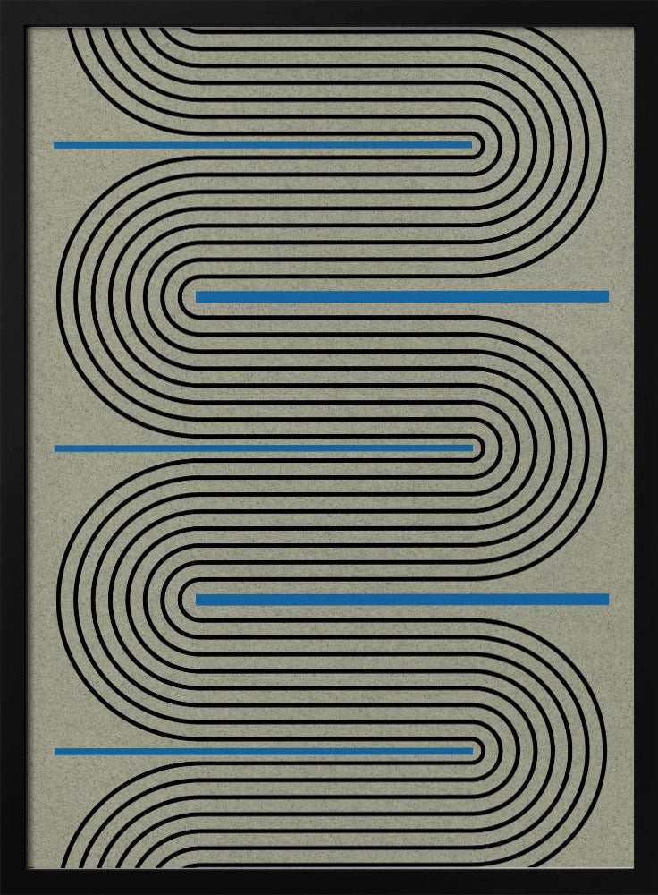 Curves & Lines Symphony | Poster
