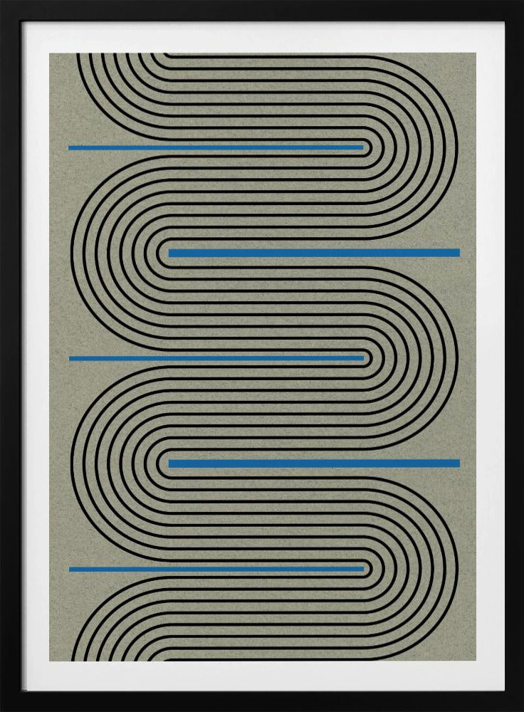 Curves & Lines Symphony | Poster