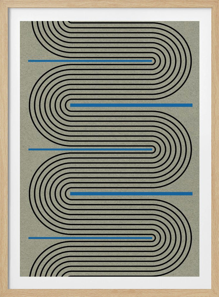 Curves & Lines Symphony | Poster