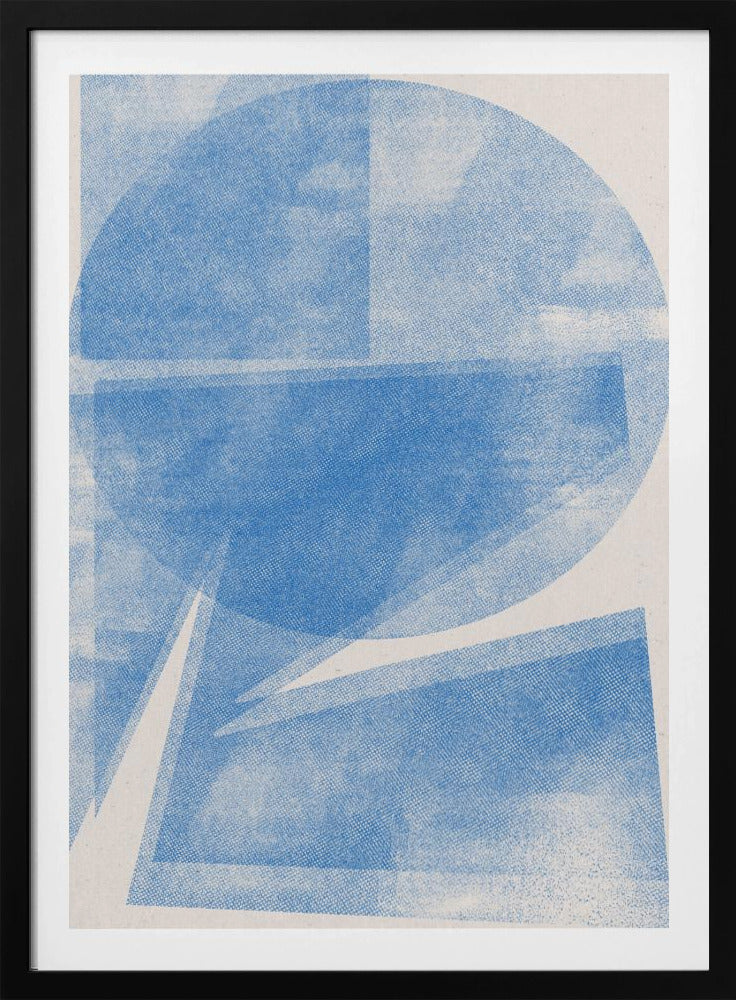Azure Geometry | Poster