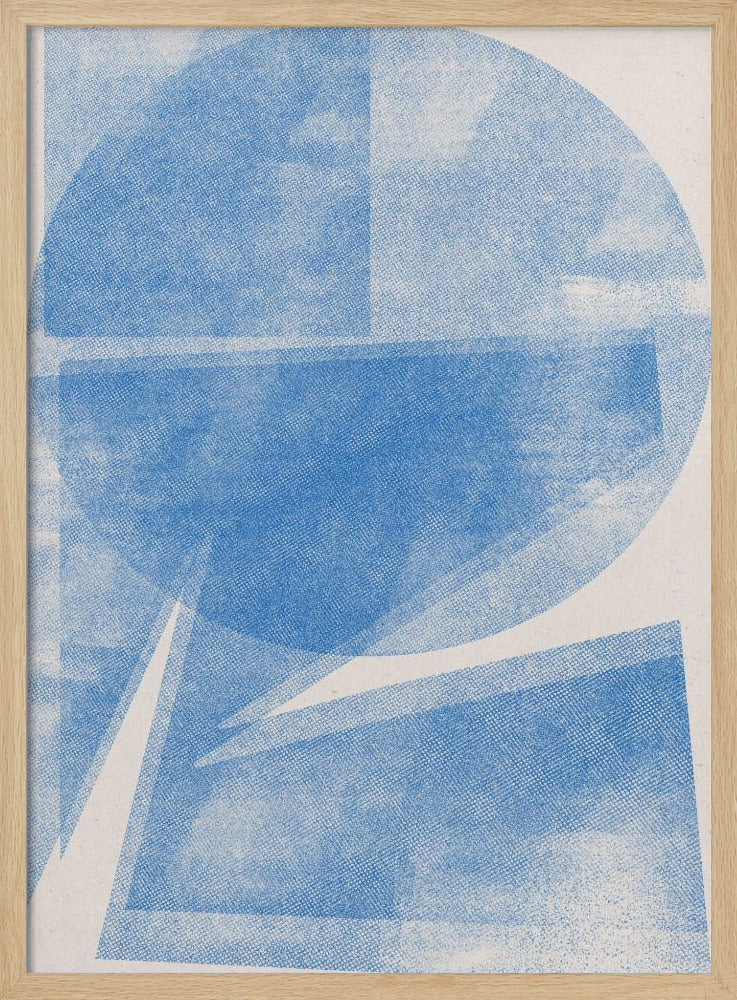 Azure Geometry | Poster