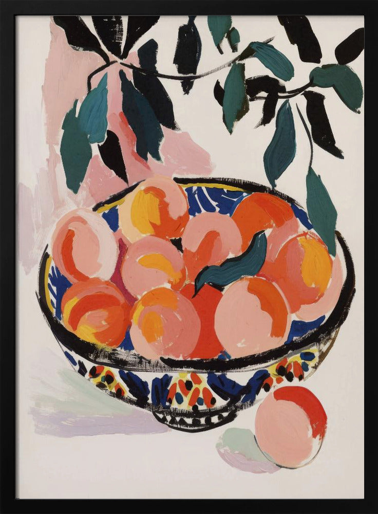 Kleurrijke fruitschaal | Poster