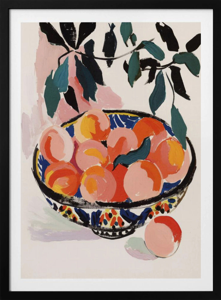 Kleurrijke fruitschaal | Poster