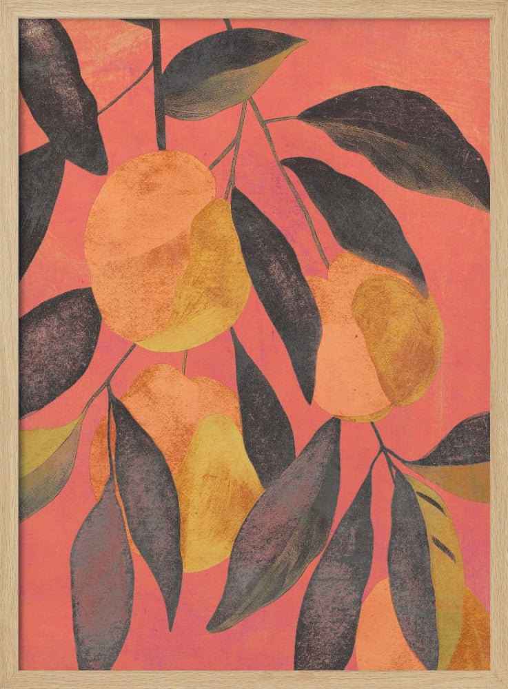 Levendig perenbos | Poster